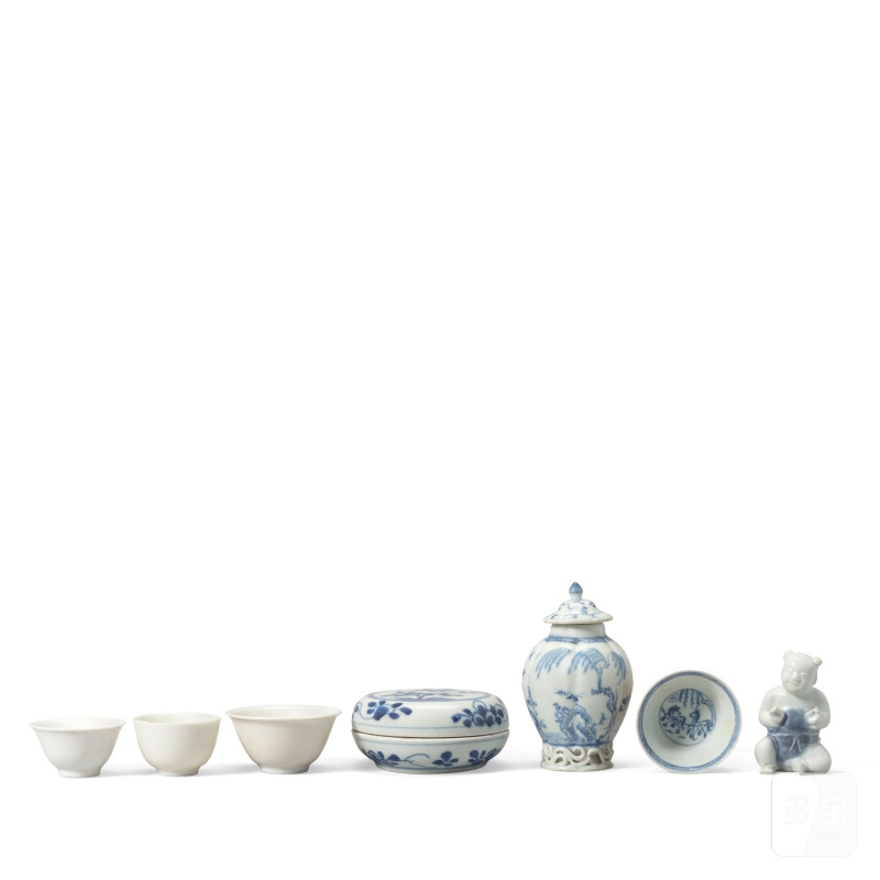 約一六九零及約一七三零年 金瓯及頭頓沉船陶瓷一組 | A COLLECTION OF CA MAU AND VUNG TAU CARGO WARES - 图2